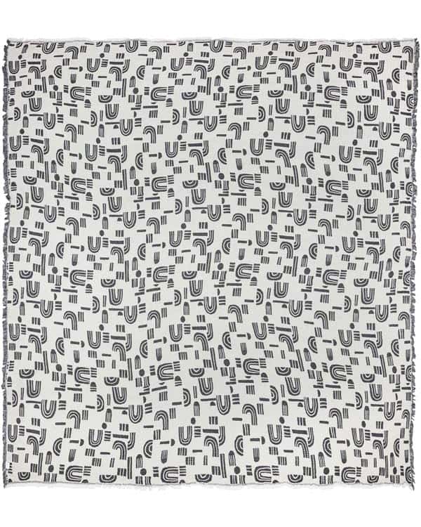 Retro Arches PARTY BLANKET™ Black