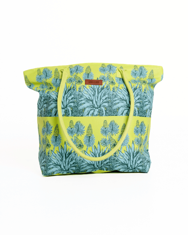 Checker Beach Tote