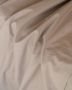 Signature Percale Solid Fitted Sheet Beige