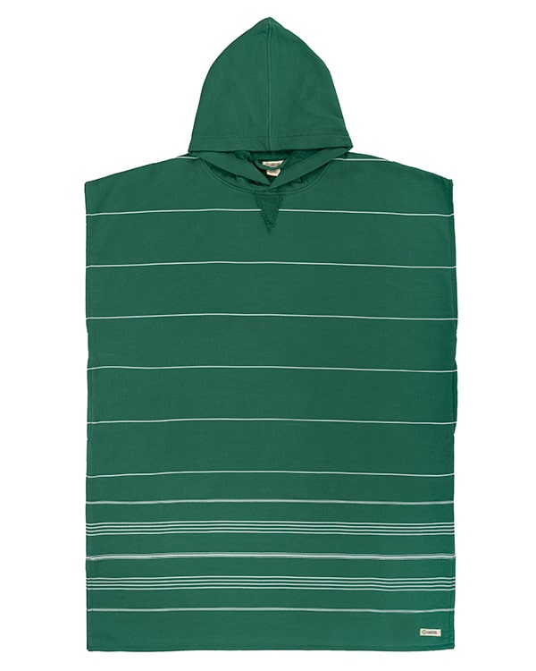 Terra Hooded Poncho Sage