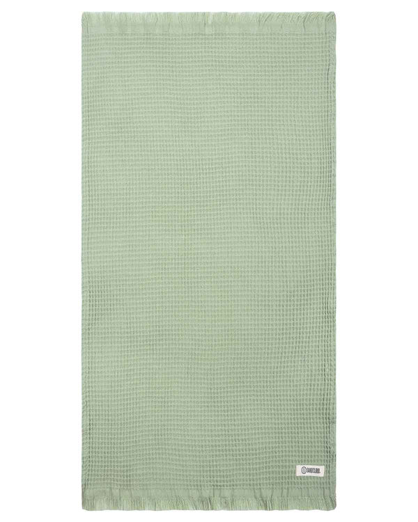 Micro Waffle XL Bath Bundle – Sage