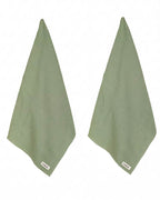 Terra Fringeless XL Bath Bundle – Hedge Green