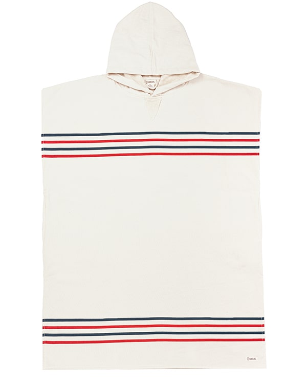Terra Hooded Poncho Navy