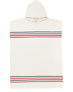 Border Classic Stripe Poncho – Aqua