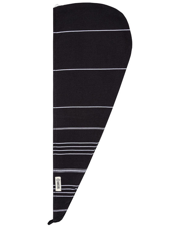 Classic Hair Towel – Black