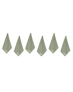 Terra Bath Washcloth Bundle 6 Pack – Hedge Green