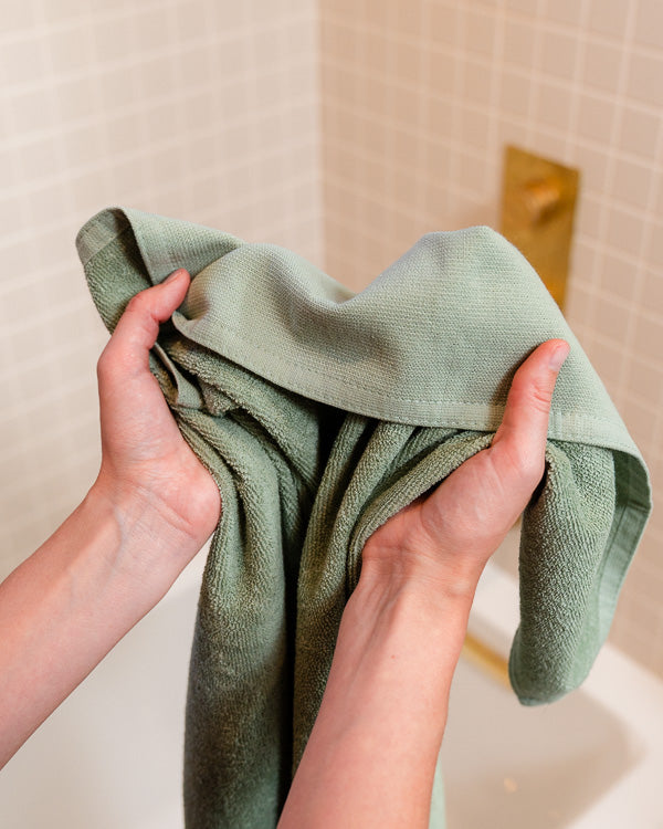 Terra Fringeless XL Bath Bundle 2 Pack – Sage