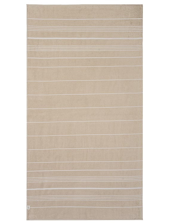 Classic Fringeless XL Bath Bundle – Sand – 2 Pack