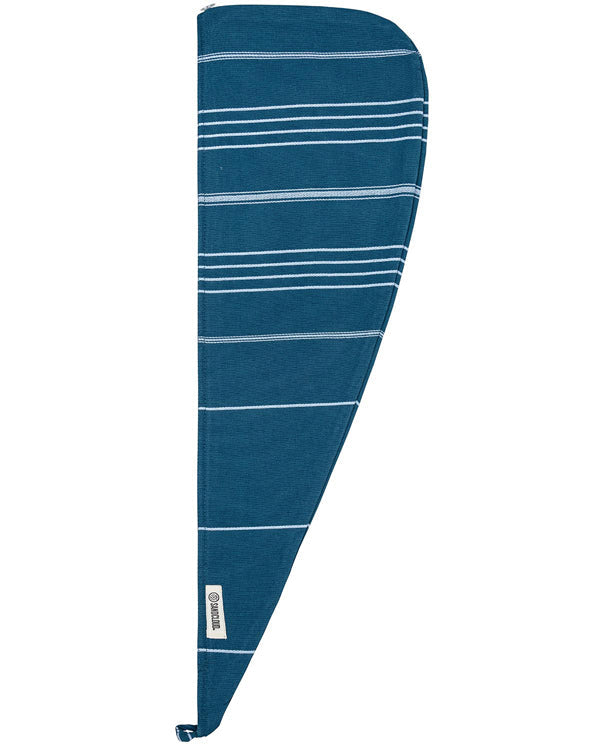 Terra Hair Towel – Slate Blue