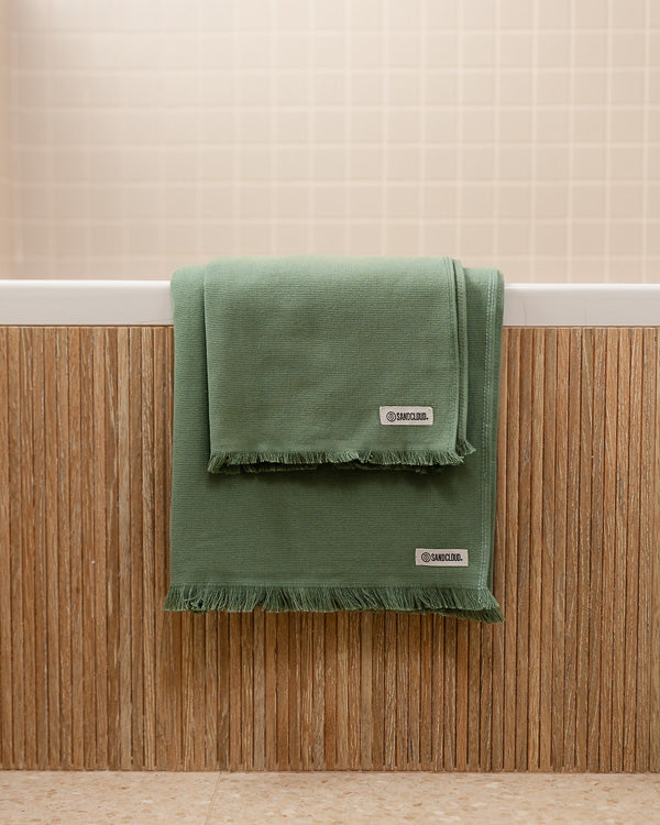 Terra XL Bath Bundle – Hedge Green