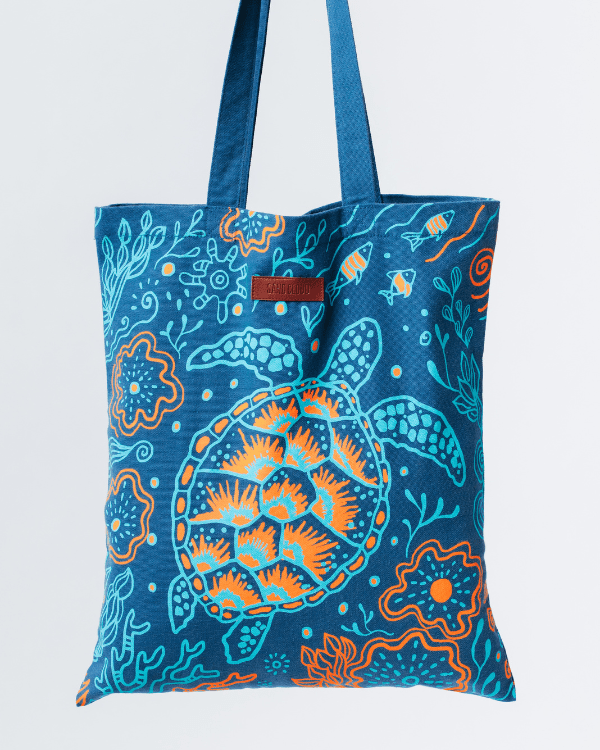 Retro Turtles Everyday Tote