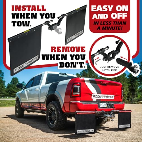 Rock Tamers Mudflap System Stainless - UZIS Sports