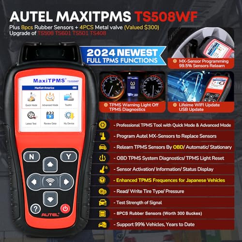 Autel MaxiTPMS TS508WF Enhanced MX Sensor - UZIS Sports