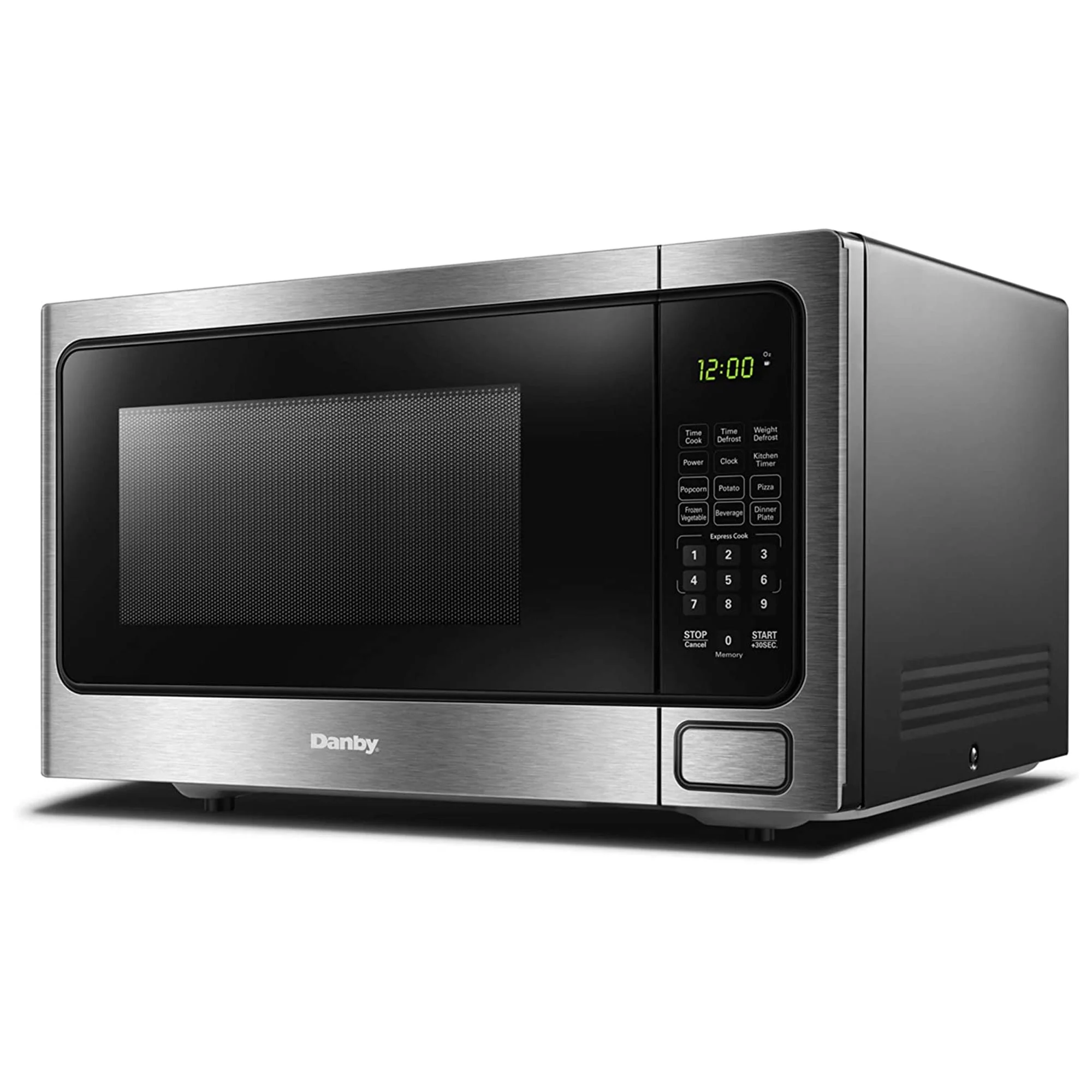 Danby DDMW1125BBS 1,000 W 1.1 Cu Ft Countertop Microwave, Stainless Finish - UZIS Sports