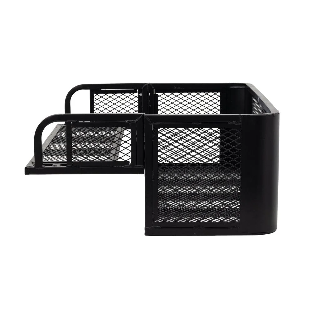 Titan Ramps Universal ATV/UTV Rear Drop Cargo Basket Rack - 150 lb. Capacity - UZIS Sports