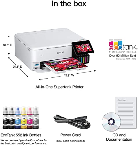 Epson EcoTank Wireless Supertank Printer - UZIS Sports