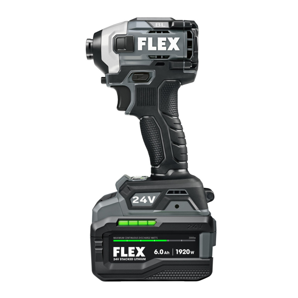 Flex 24V Stacked Lithium Battery 2 Tool Combo Kit - UZIS Sports