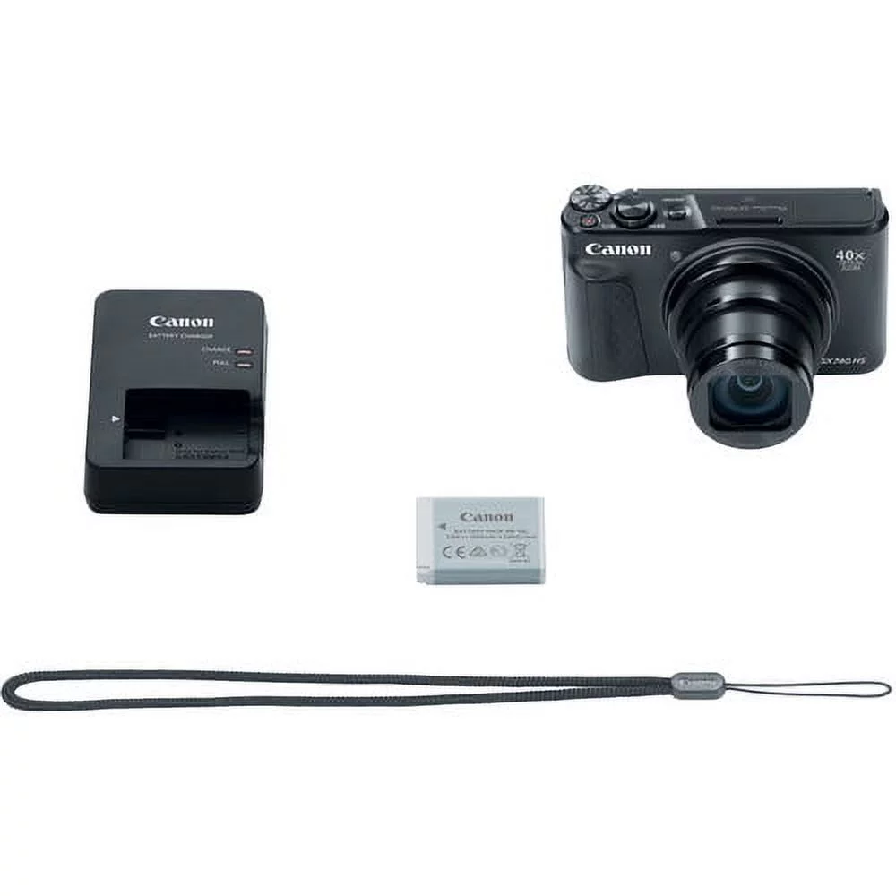Canon PowerShot SX740 HS Digital Camera 40x Optical Zoom with 32GB Buzz-photo Kit - UZIS Sports