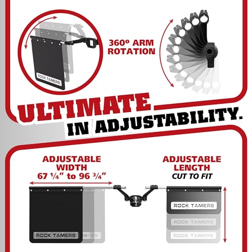 Rock Tamers Mudflap System Stainless - UZIS Sports