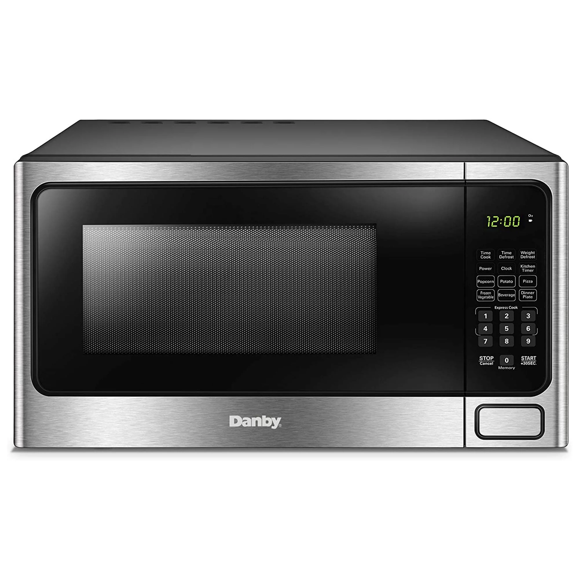 Danby DDMW1125BBS 1,000 W 1.1 Cu Ft Countertop Microwave, Stainless Finish - UZIS Sports