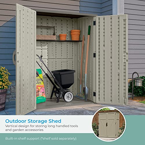 Suncast BMS5700 Vertical Shed Sand - UZIS Sports