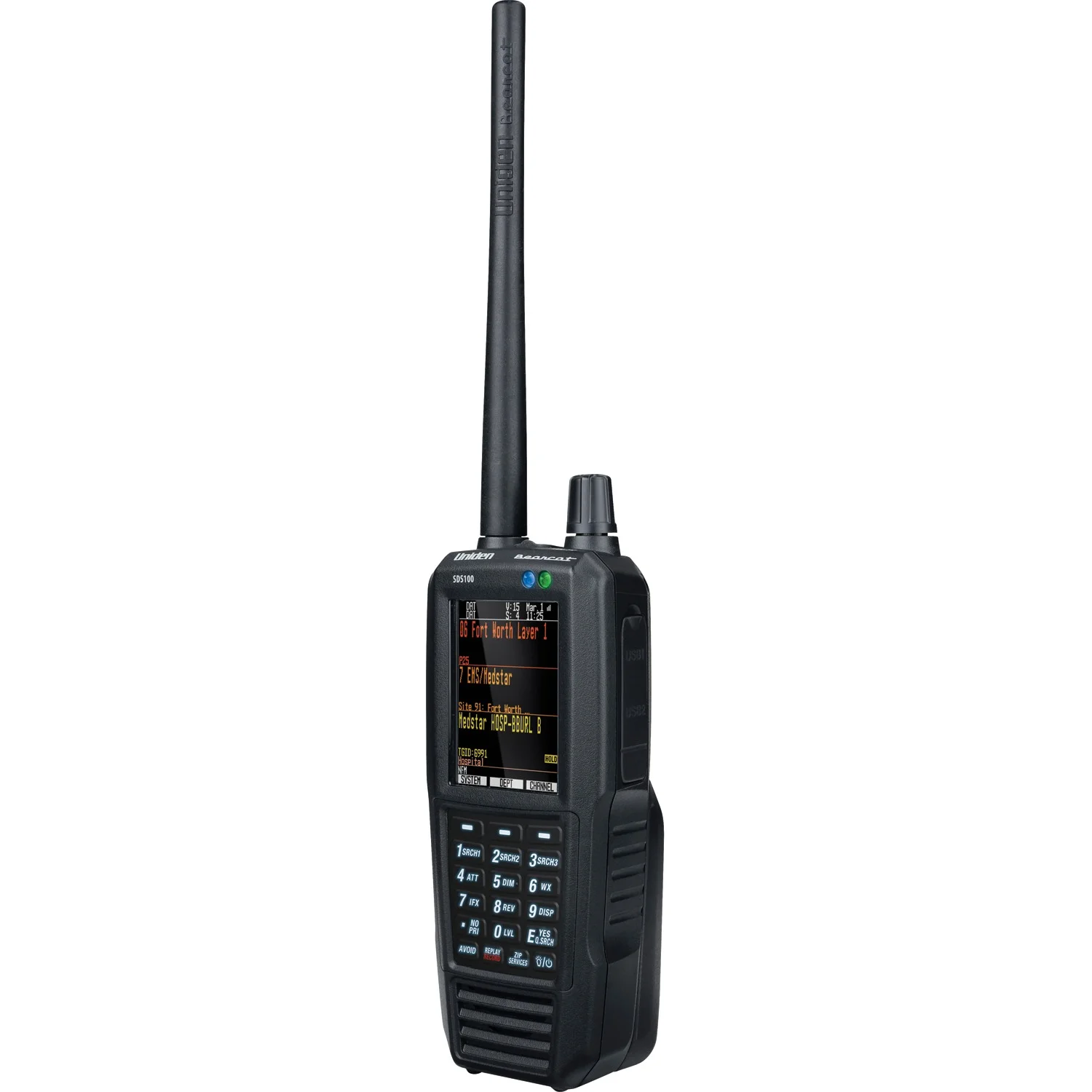 Uniden SDS100 True I/Q Digital Handheld Scanner - UZIS Sports
