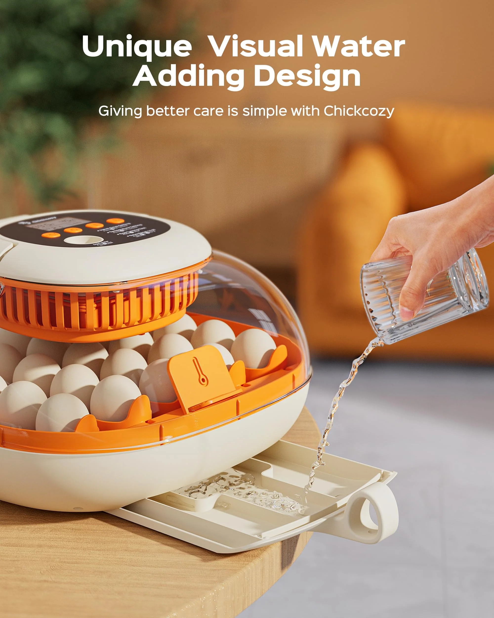 Chickcozy Automatic 25 Egg Incubator for Hatching Chicks - UZIS Sports
