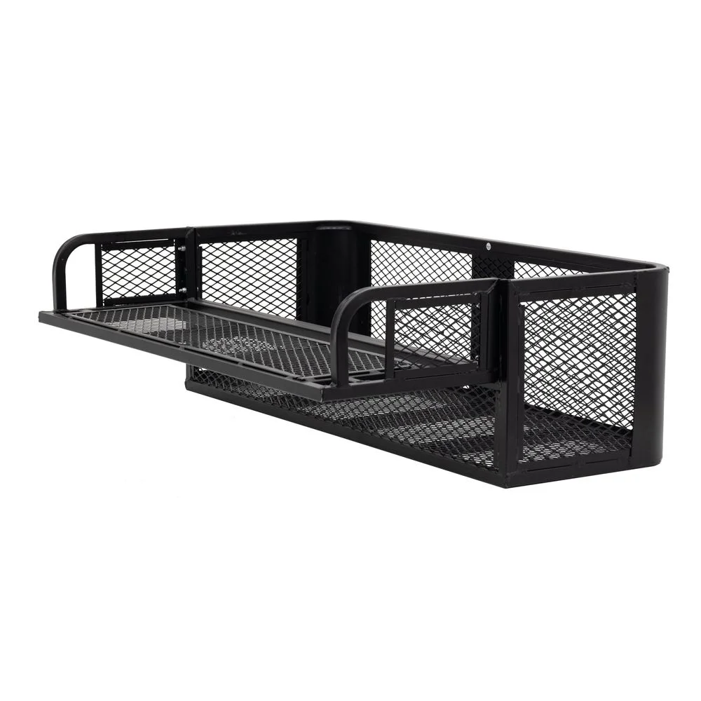 Titan Ramps Universal ATV/UTV Rear Drop Cargo Basket Rack - 150 lb. Capacity - UZIS Sports