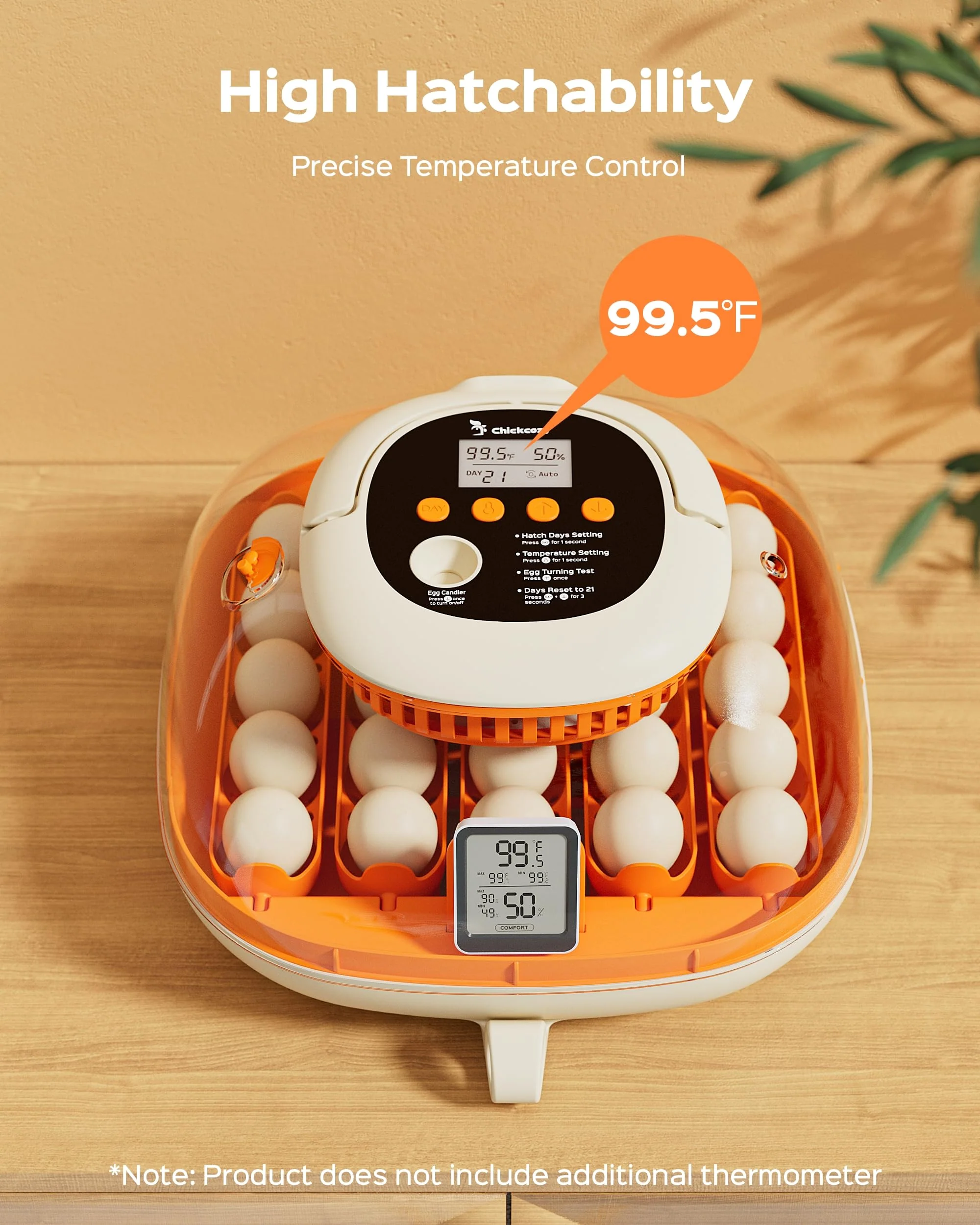 Chickcozy Automatic 25 Egg Incubator for Hatching Chicks - UZIS Sports