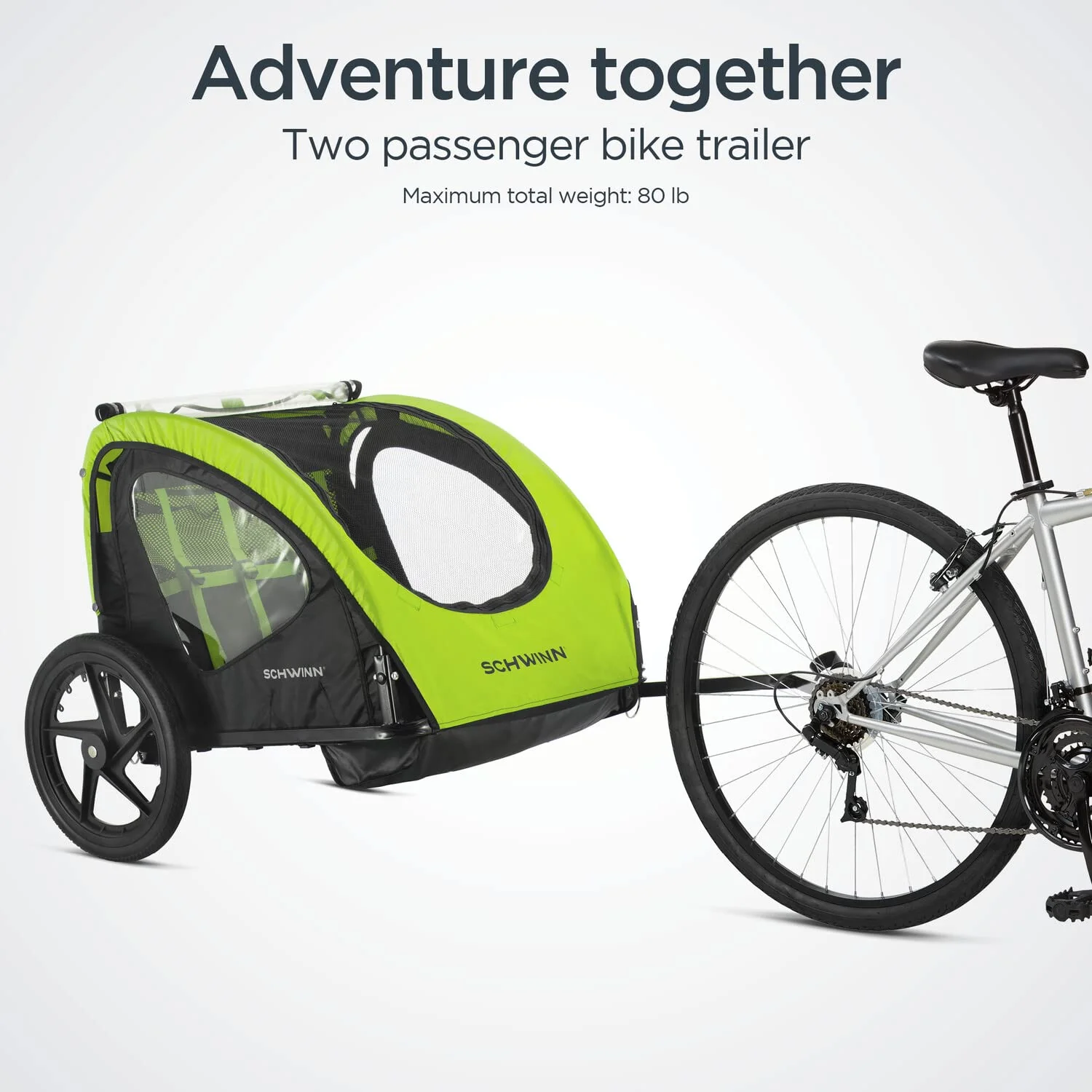 Schwinn Shuttle Foldable Bike Trailer - UZIS Sports