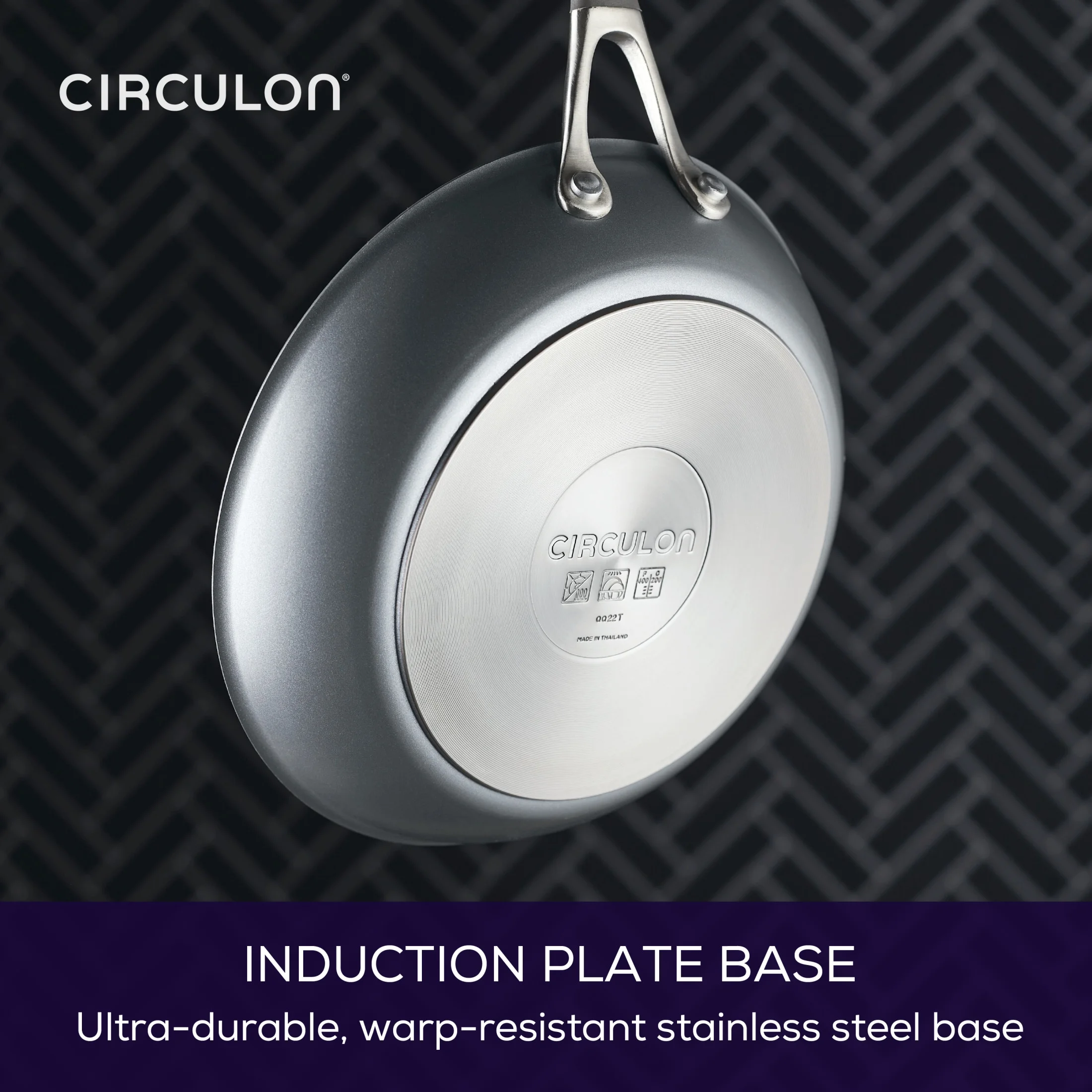 Circulon ScratchDefense 8 Piece Nonstick Induction Pots and Pans Set, Graphite - UZIS Sports