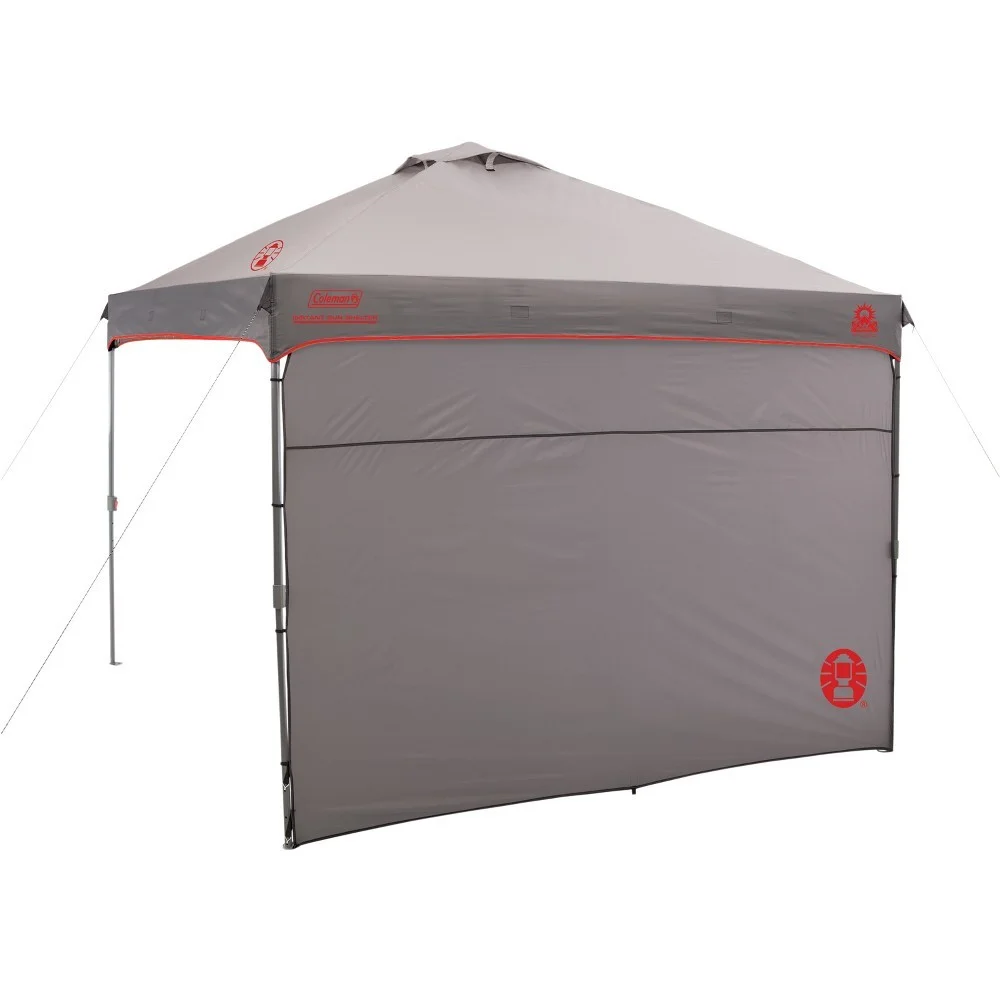 Coleman Instant Canopy with Sunwall 10'x10' - Gray - UZIS Sports
