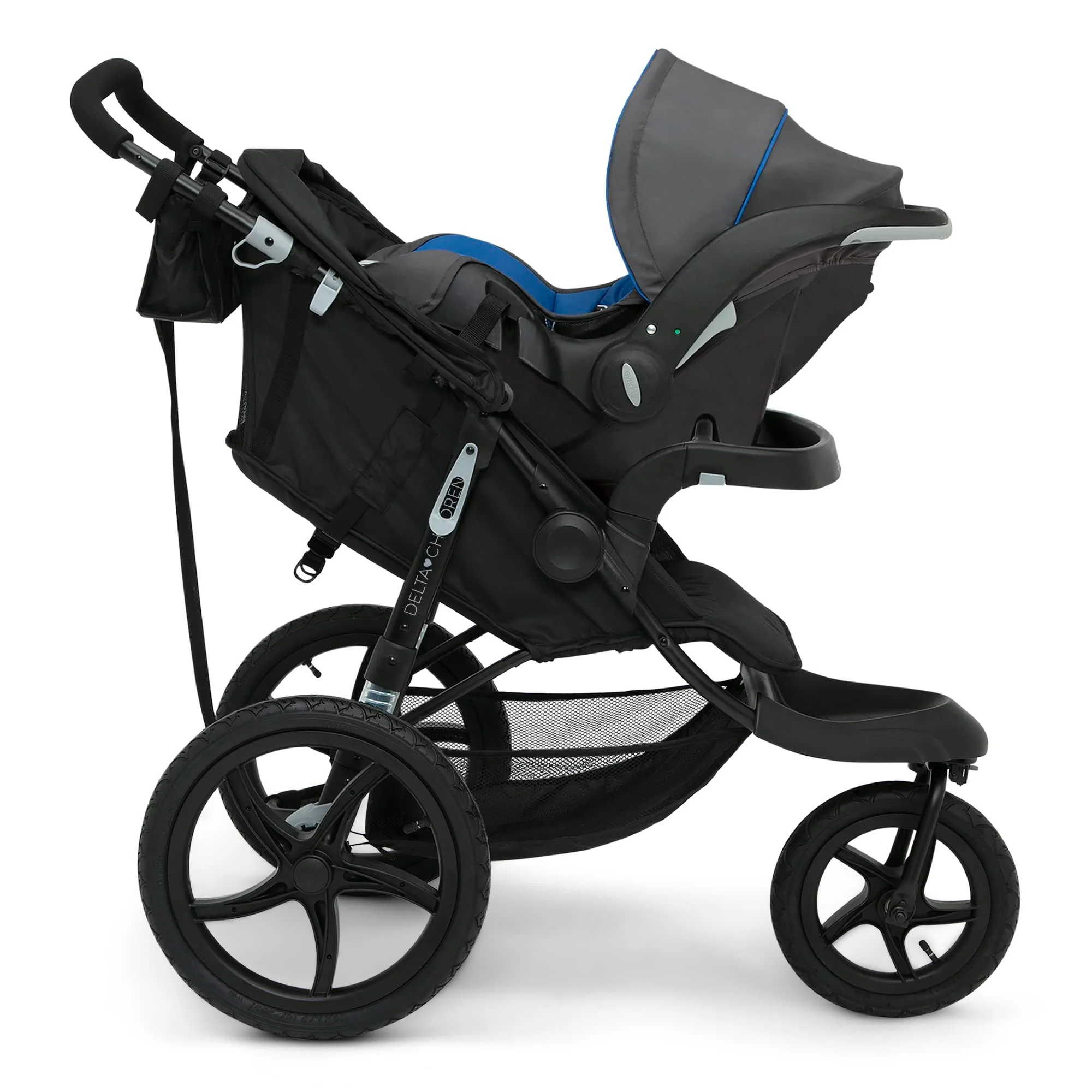 Delta Children Apollo Jogging Stroller with Large Canopy - UZIS Sports