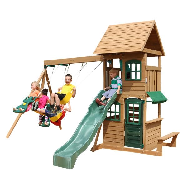 KidKraft Windale Fort Swing Set - UZIS Sports