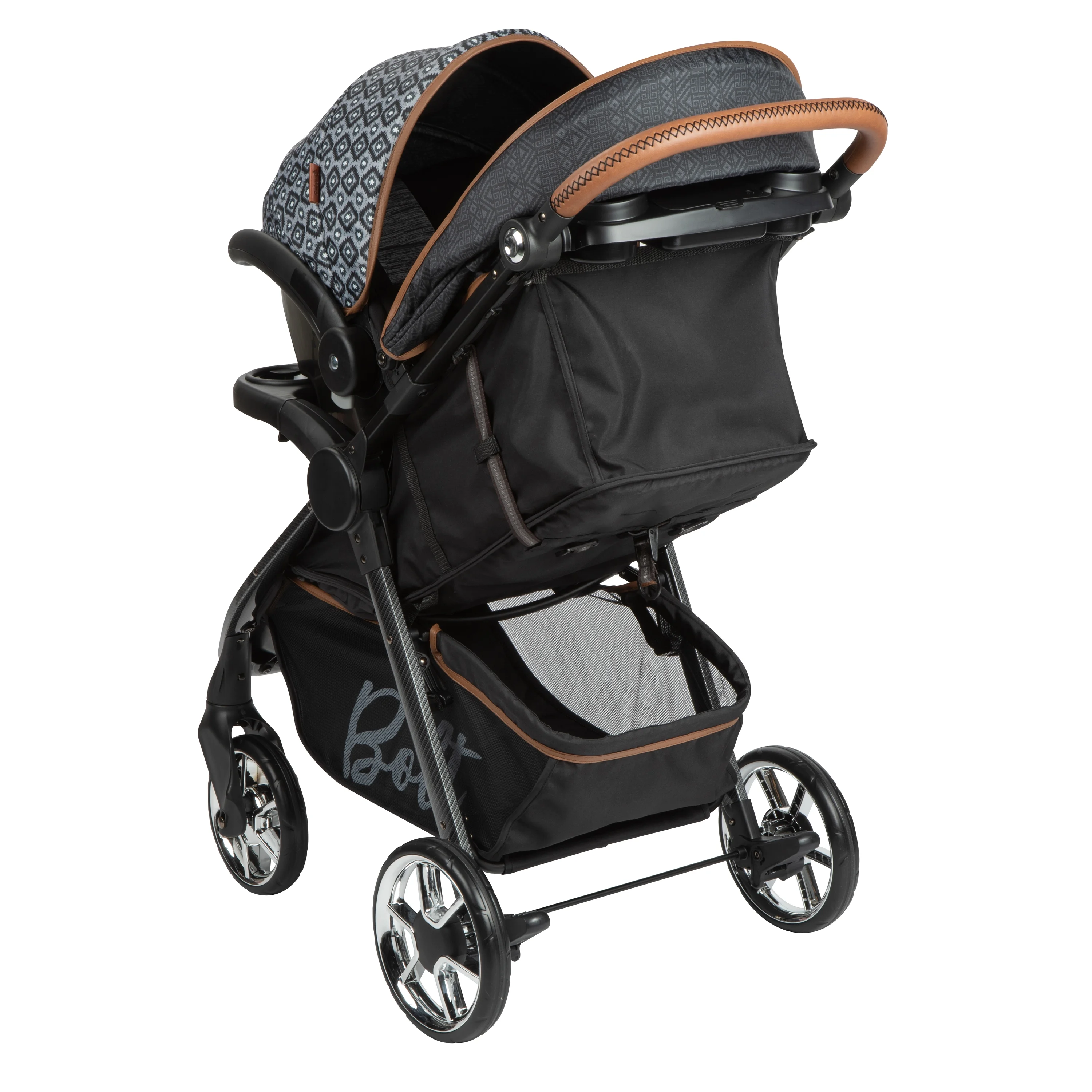Monbebe Bolt Travel System Stroller and Infant Car Seat, Urban Boho - UZIS Sports