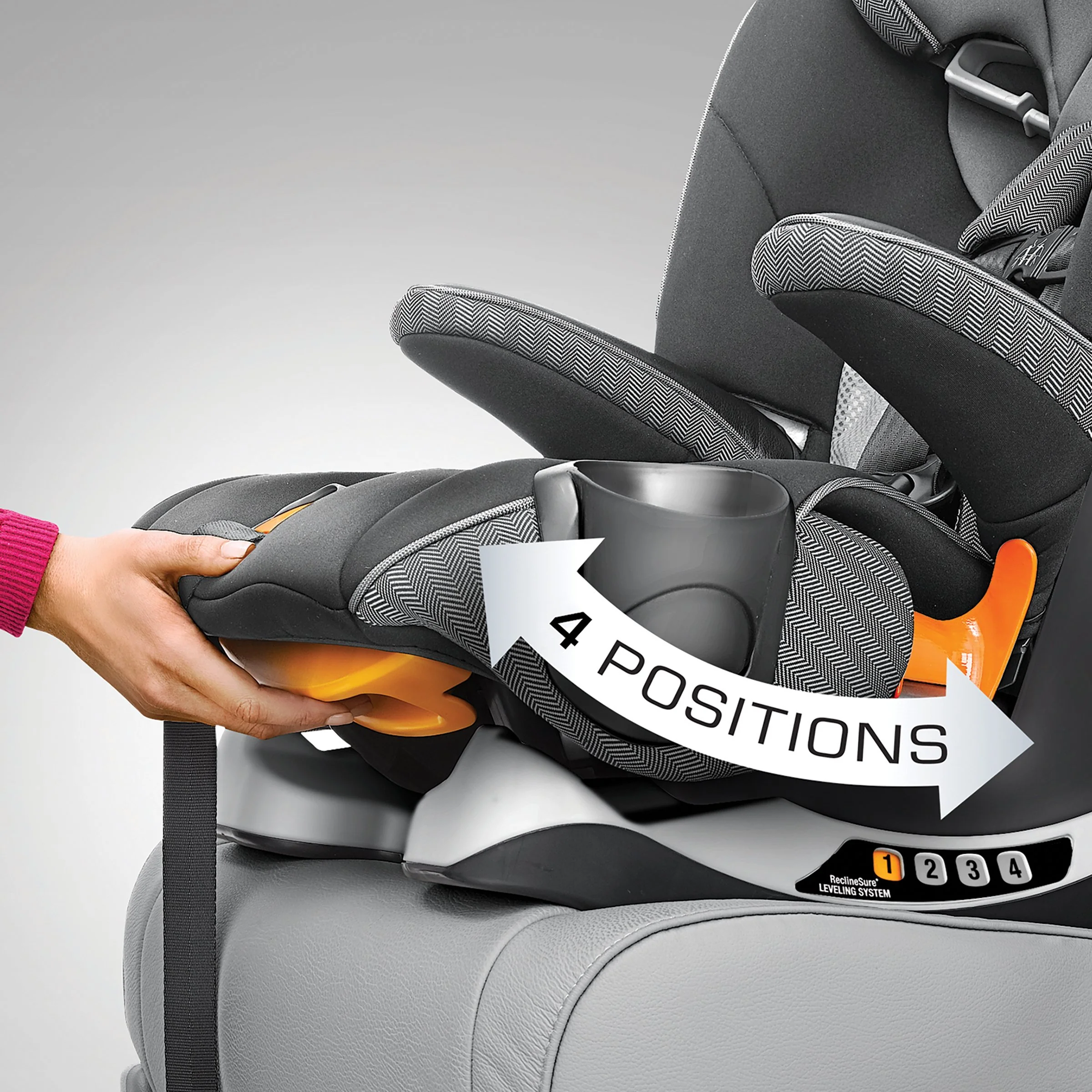 Chicco MyFit Harness + Booster Car Seat For children 25-100 lbs - UZIS Sports