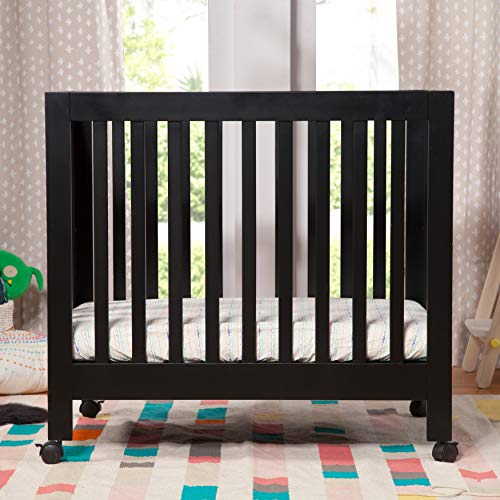 Babyletto Origami Mini Crib Black - UZIS Sports