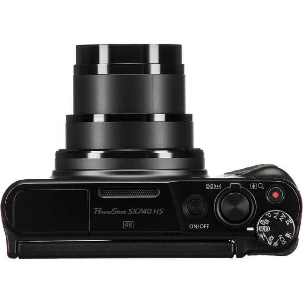 Canon PowerShot SX740 HS Digital Camera 40x Optical Zoom with 32GB Buzz-photo Kit - UZIS Sports