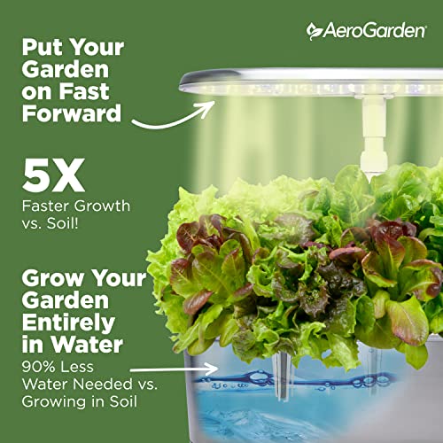 AeroGarden Bounty Elite Stainless Alexa Enabled - UZIS Sports