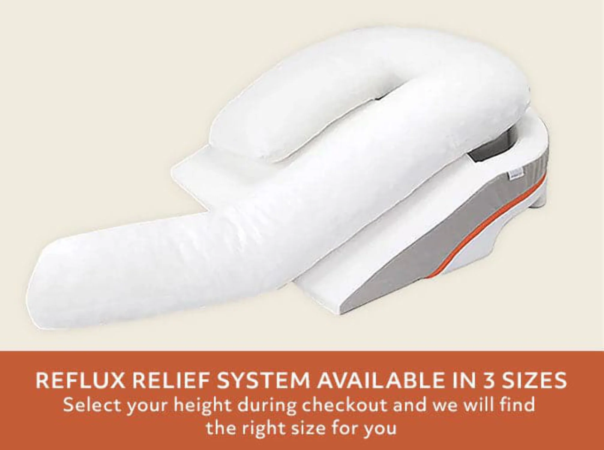 MedCline Reflux Relief System, size Large for heights 6'0+ - UZIS Sports