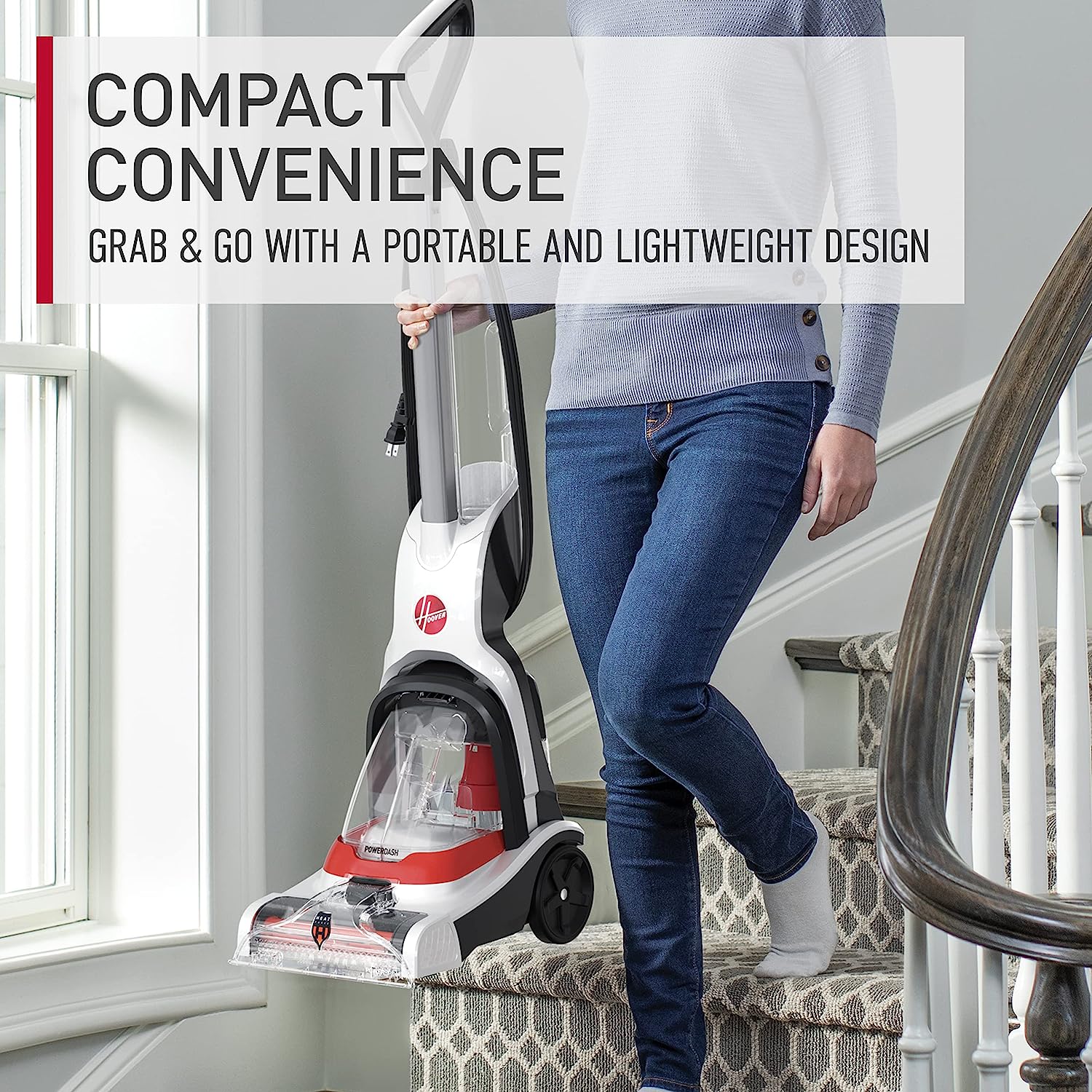 Hoover PowerDash Pet+ Compact Carpet Cleaner Machine - UZIS Sports