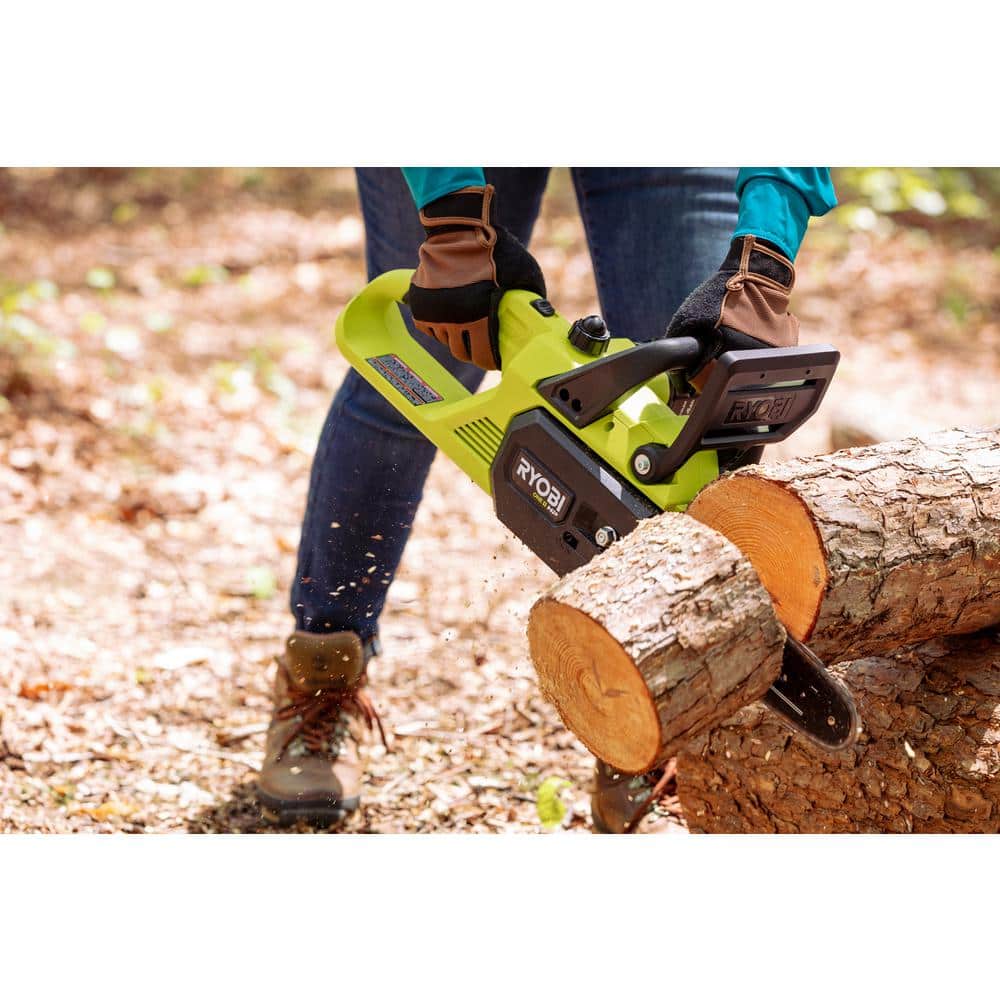 ONE+ HP 18V Brushless 10 in. Battery Chainsaw with 4.0 Ah Battery and Charger P2520 - UZIS Sports