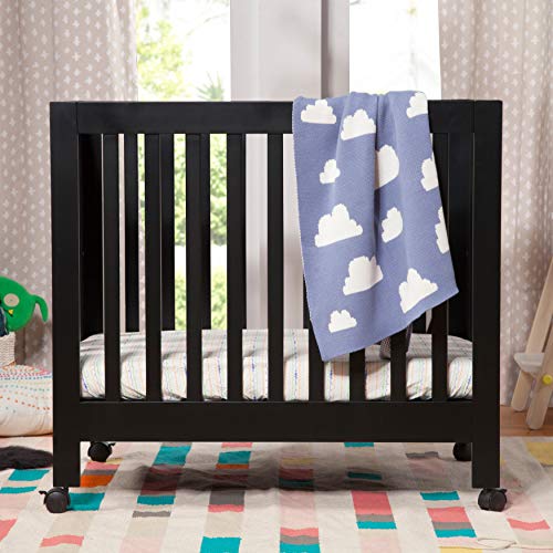 Babyletto Origami Mini Crib Black - UZIS Sports