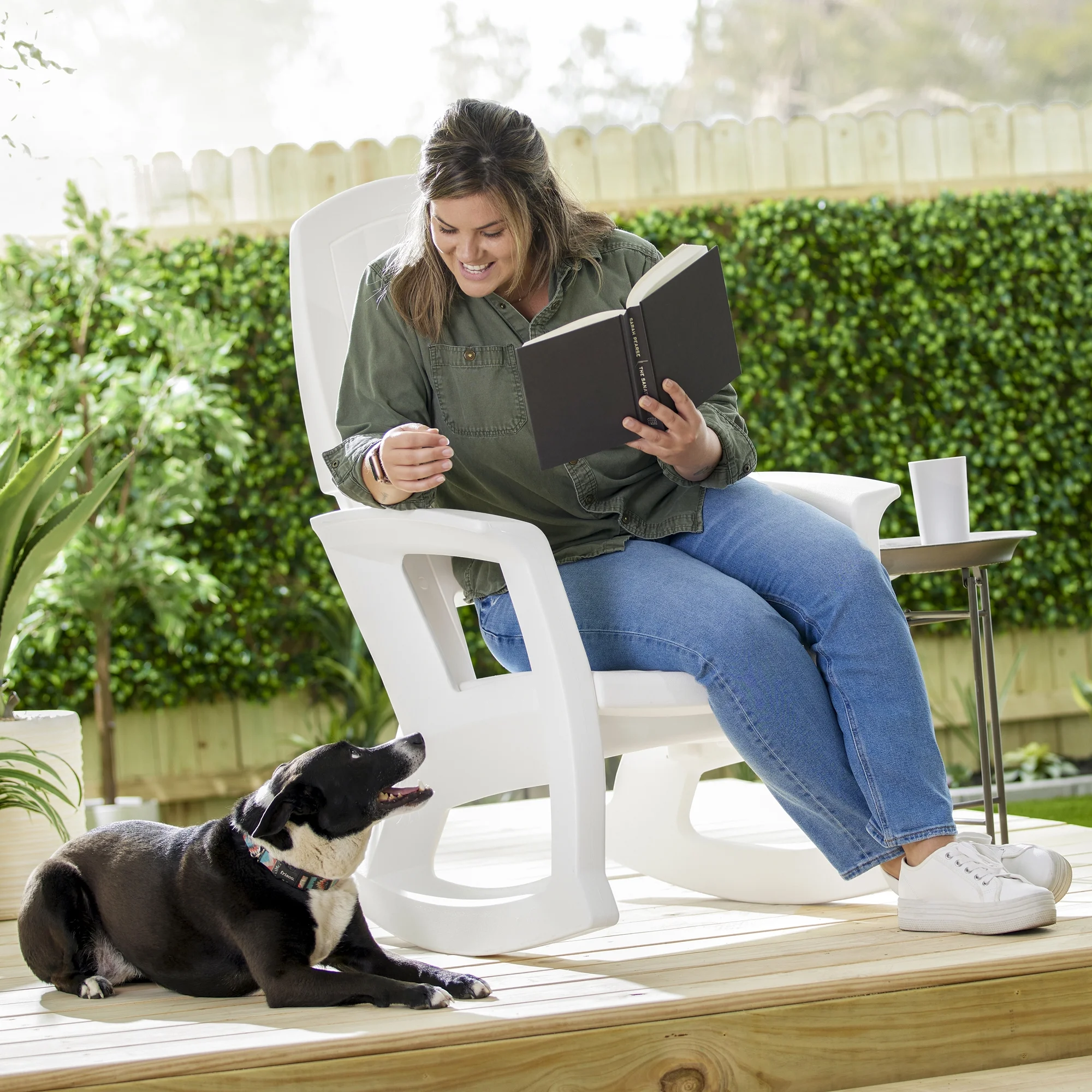 Semco Rockaway Plastic Rocking Chair - UZIS Sports