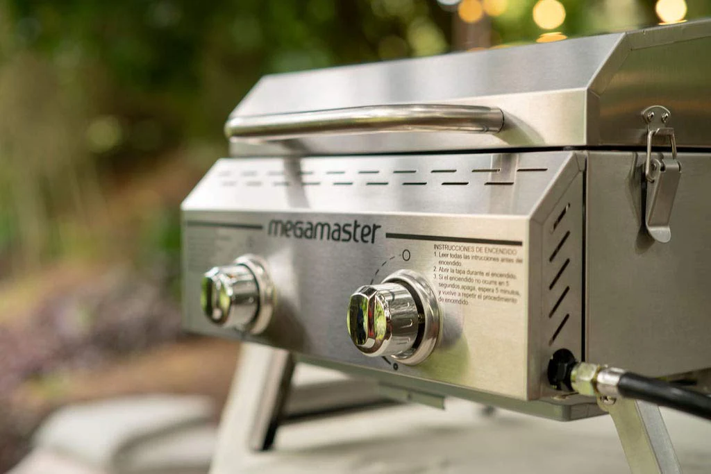 Megamaster Premium Outdoor Cooking 2-Burner Grill - UZIS Sports