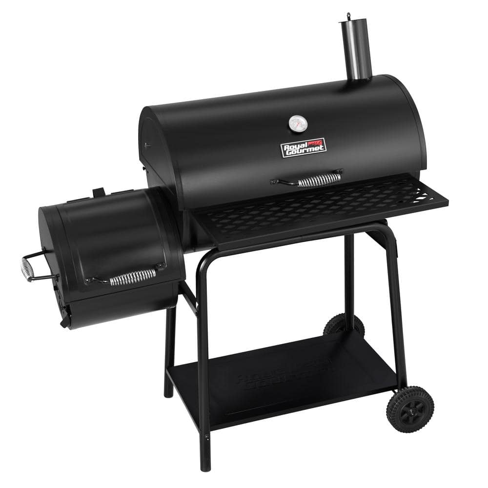 Royal Gourmet 30 in. Charcoal Grill with Offset Smoker CC1830F - UZIS Sports