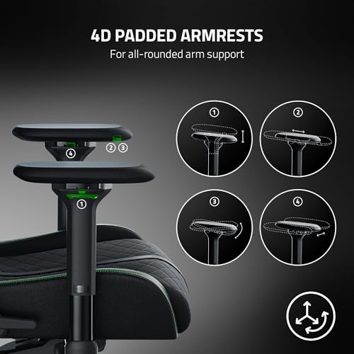 Razer Enki Gaming Chair Built - UZIS Sports
