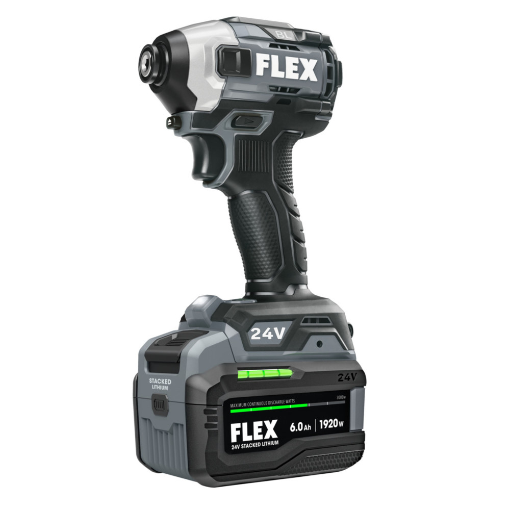 Flex 24V Stacked Lithium Battery 2 Tool Combo Kit - UZIS Sports