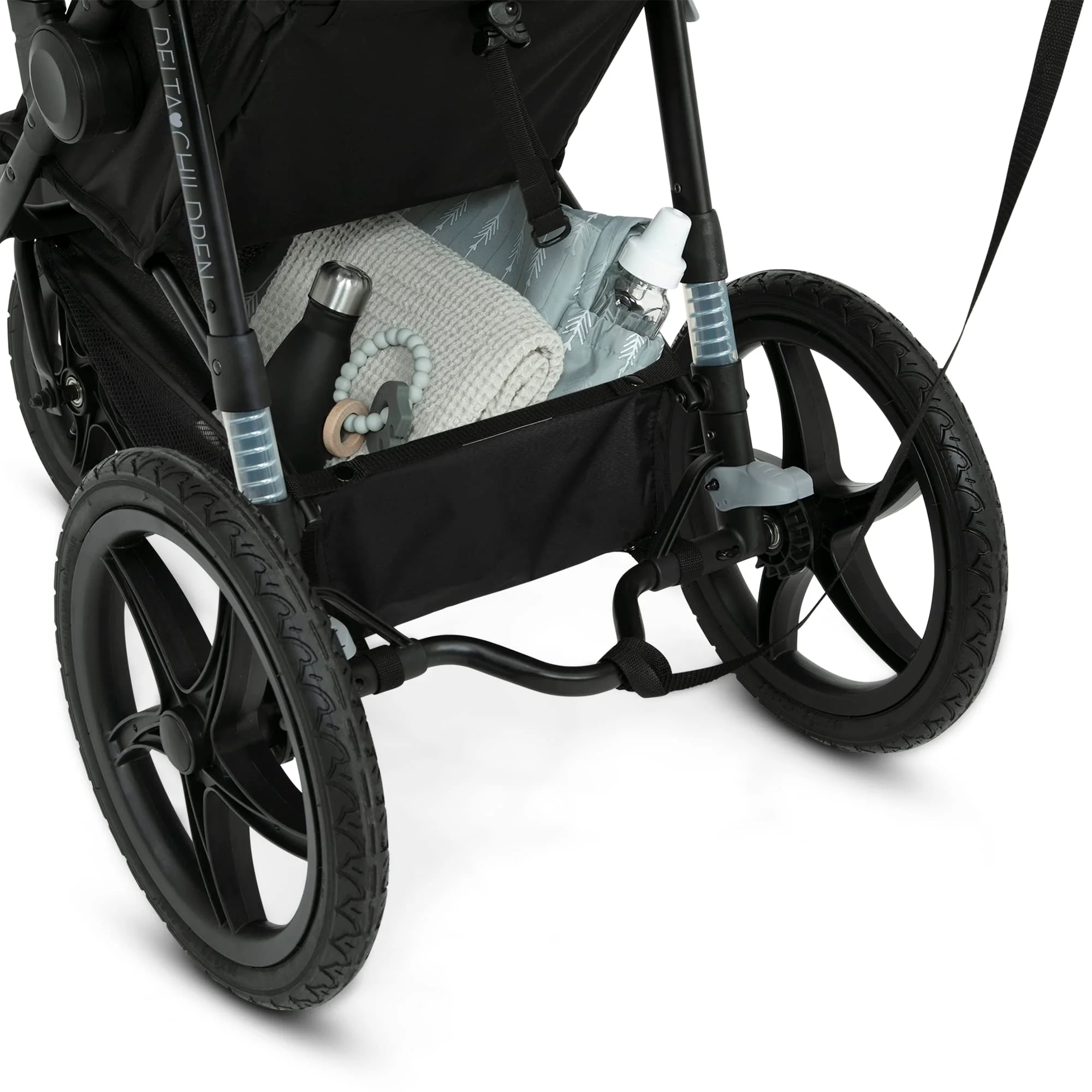 Delta Children Apollo Jogging Stroller with Large Canopy - UZIS Sports