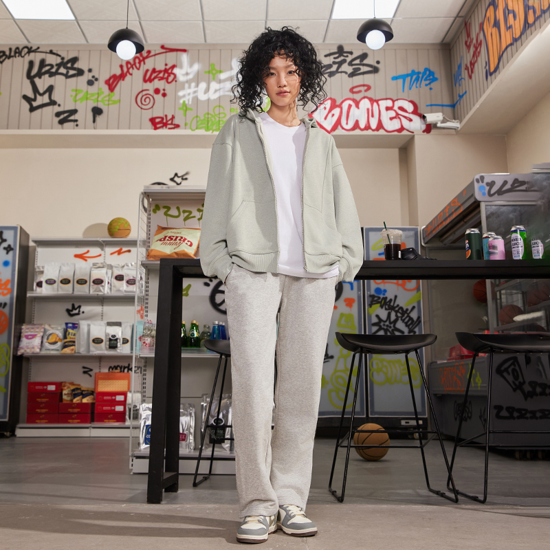 UZIS Endless Series Athletic Hoodie - Full-Zip Loose Fit Basketball Outerwear - UZIS Sports